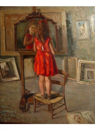 La modellina allo specchio - 1945